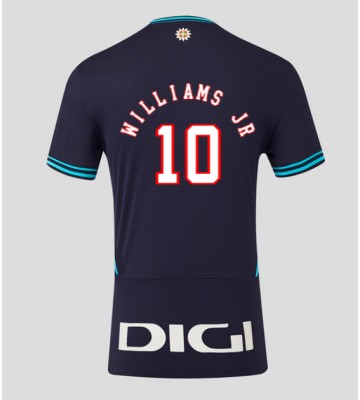 Athletic Bilbao Nico Williams #10 Udebanetrøje 2025-26 Kortærmet